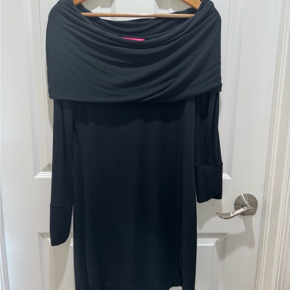 Lilly Pulitzer Black Knit Top